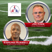 Edmund Russell, Executive Director, and Jim King, Vice President of the California Police Athletic Federation