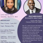 Featured Guest, Reverend Dr. Jomo Cousins on The Celeste Stein Show