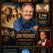 Jon Provost, Timmy from Lassie, to be on The Jim Craine Show