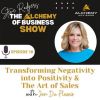 TITLE: Transforming Negativity into Positivity & The Art of Sales with Jen Du Plessis