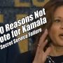 Top 20 Reasons Not To Vote For Kamala