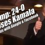 Trump Exposes Kamala Elon Fights With Google And Facebook