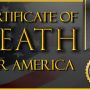New Death Certificate of America
