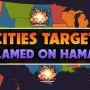 15 Cities Targeted Blamed on Hamas