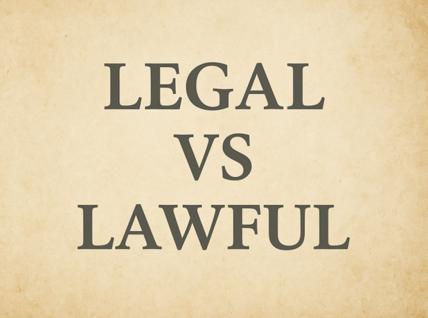 legal vs lawful