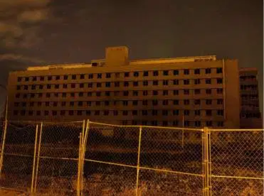 Mass grave of children at former Charles Camsell Indian Hospital, Edmonton