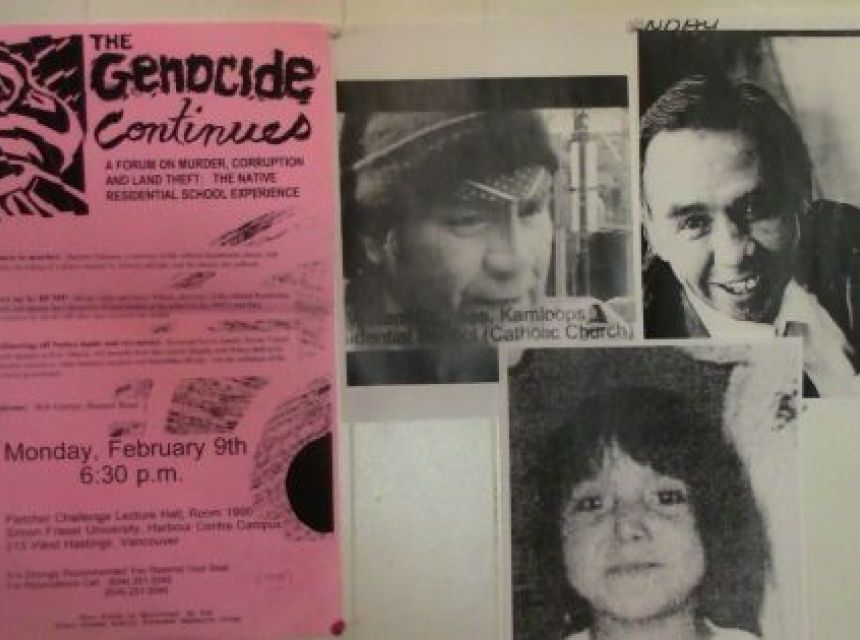 Group that exposed genocide in Canada to begin direct actions on February 9