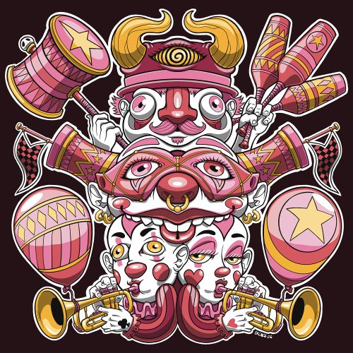 Ungus Ungus Ungus 'The Fun House' Album Art
