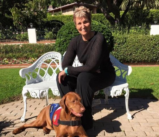 Interview Guest Sandy Dee, Retired Veteran, Founder of A Pawsability 4 Veterans