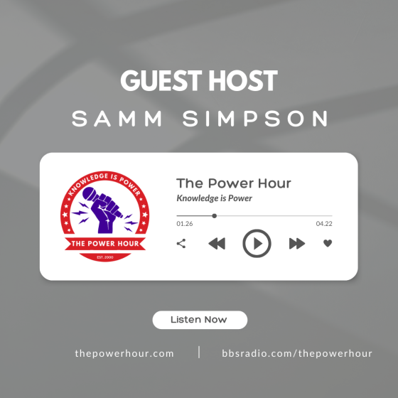 Guest Host: Samm Simpson